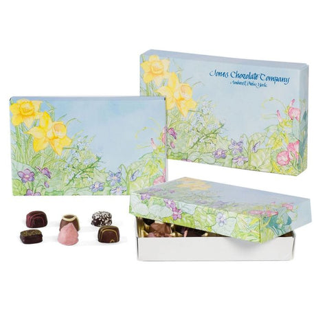 Spring Garden 1/2 lb & 1 lb Chocolate Boxes